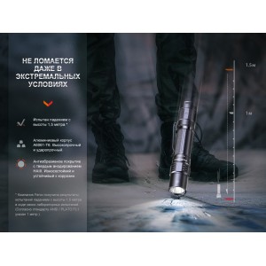 Фонарь Fenix тактический PD35R 1700 люмен, арт. PD35R [FENIX]
